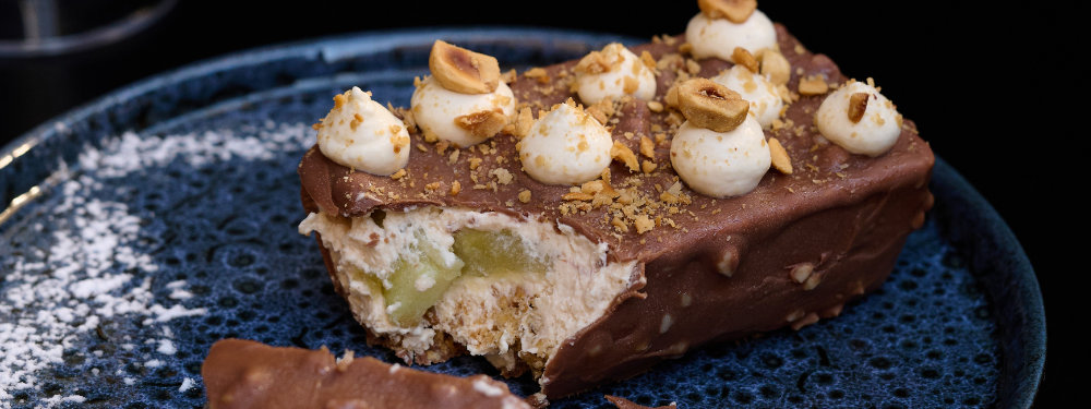 Rocher aux fruits à savourer au Salon de Thé Harold à Reims